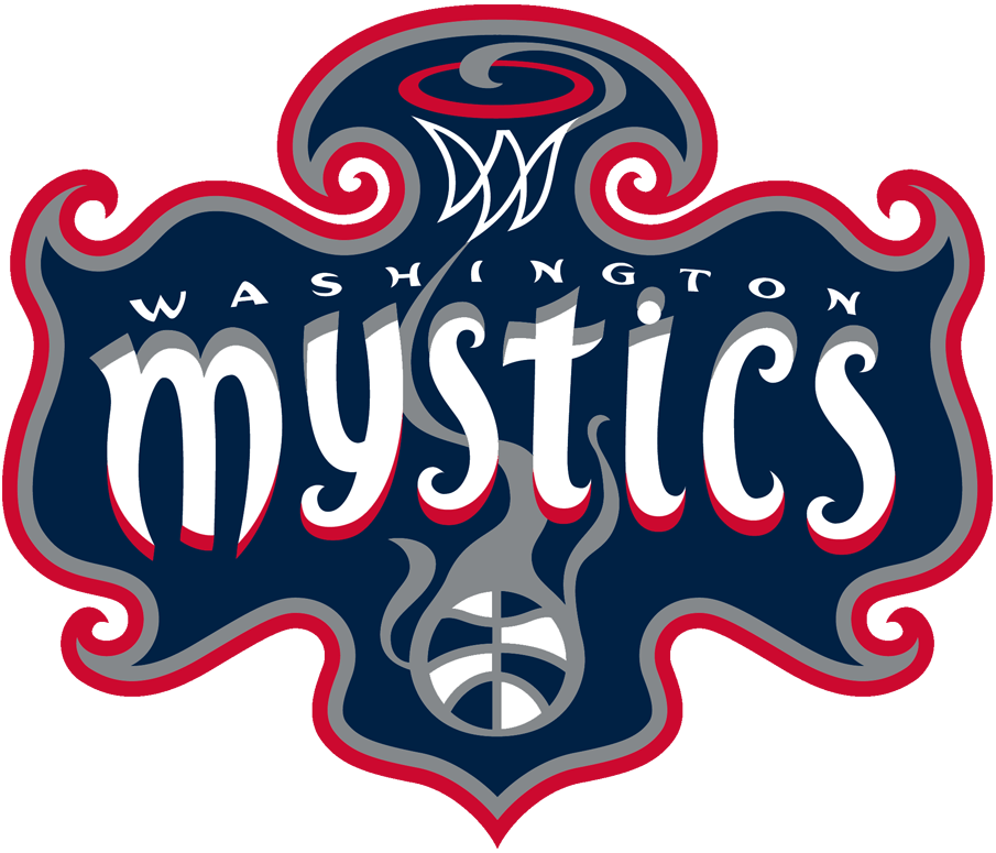 Washington Mystics 2011-Pres Primary Logo iron on paper